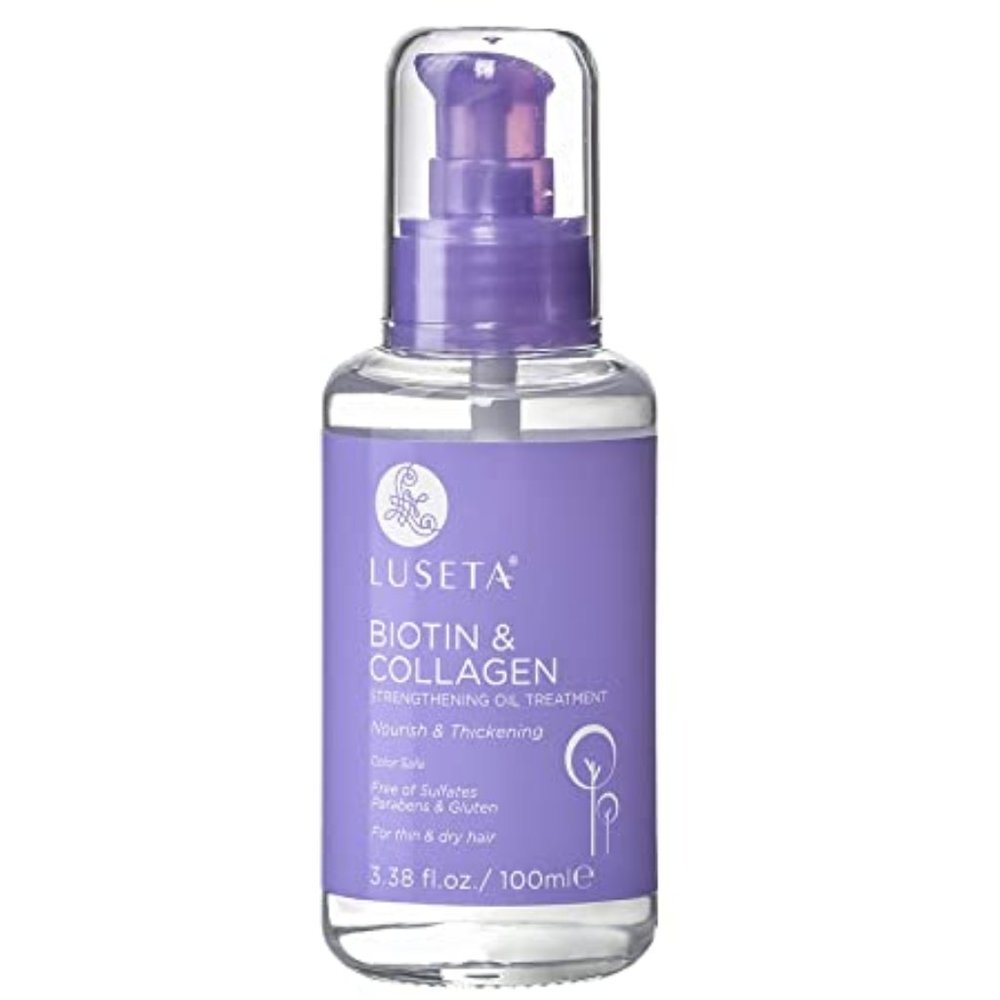 Luseta Biotin Hair Growth Serum, Hair Growth Oil for Thin & Dry Hair, Biotin & C